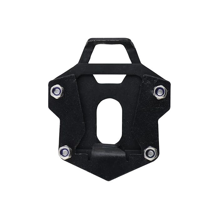 AllExtreme ALL-STD005 Bike Stand Extender Pad CNC Foot Side Kickstand Enlarger Extension Compact Support Plate Compatible with Royal Enfield Himalayan