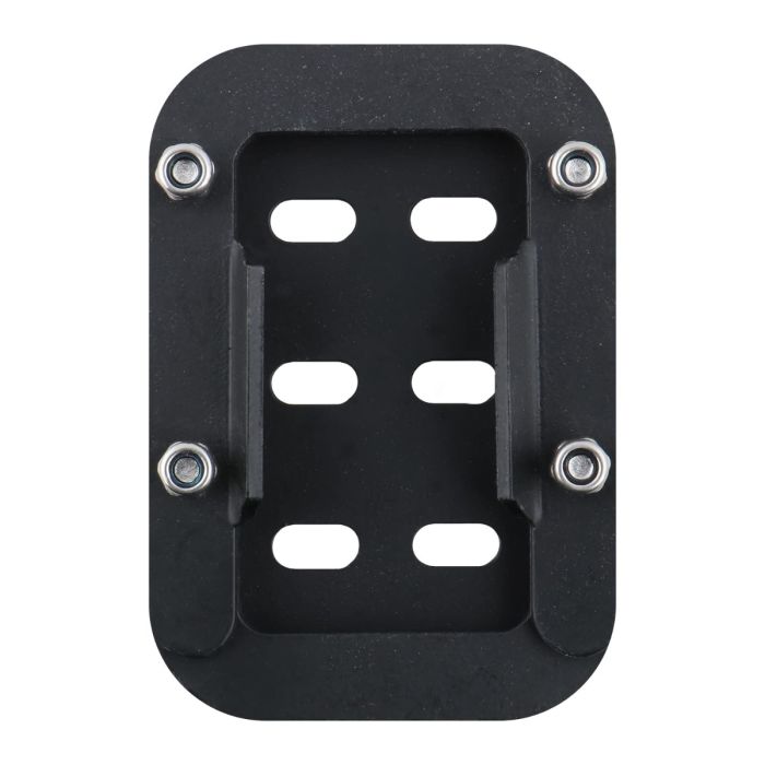 AllExtreme ALL-STD020 Bike Stand Extender Pad CNC Foot Side Kickstand Enlarger Extension Compact Support Plate Compatible with Royal Enfield Bullet GT 650