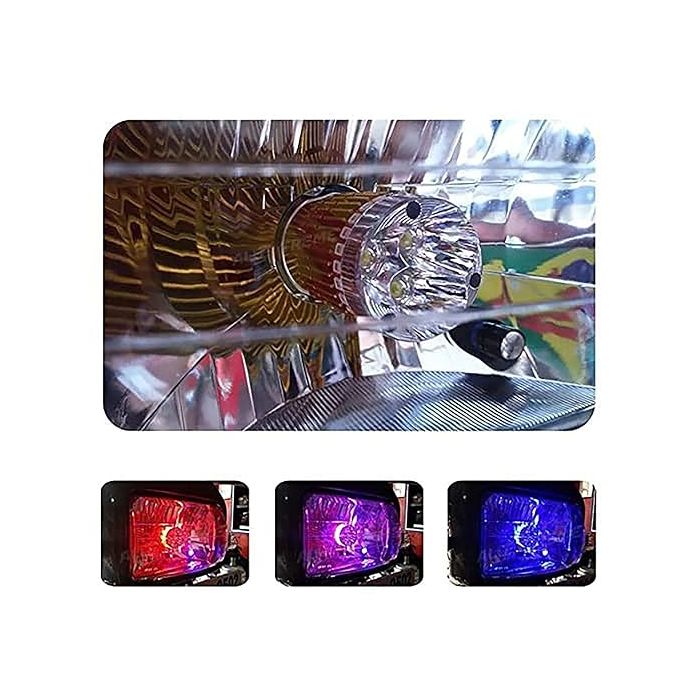 Allextreme Car LED H4 6000K Headlight 15 Watt 2000LM Driving Headlamp Bright Beam Chip Fog Light for SUVs Trucks Sedans Motorcycle (White)