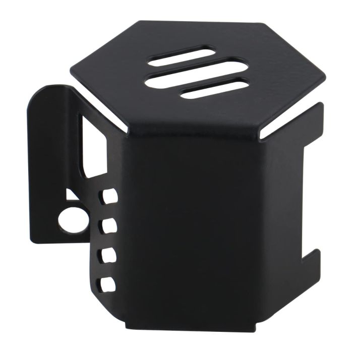 AllExtreme EXSTD04 Disk Brake Cover Bike Front Disc Fluid Oil Reservoir Stainless Steel Handle Tank Cap Custom Fit For Motorcycle Portable Sturdy Design (Black)
