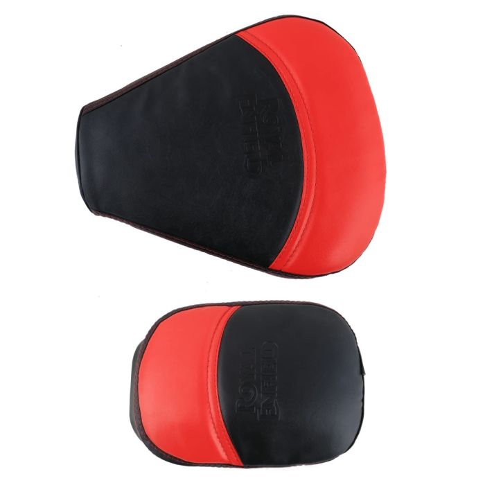 Allextreme PU Leather Seat Cover Cushion Durable, Reinforced Stitching, Comfortable, Classic Design, Dustproof & Waterproof for Motorcycle (Model-1)