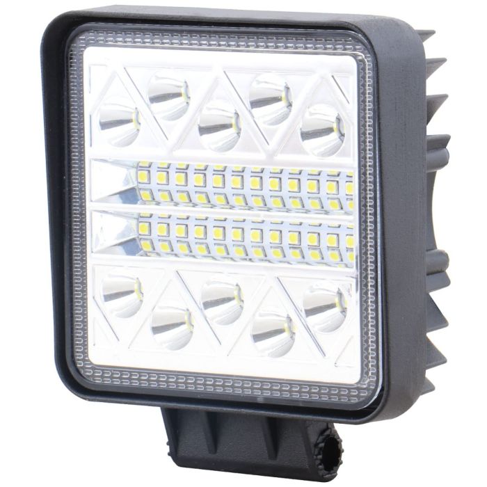 Allextreme 78W 34 LED Fog Light With Mounting Brackets Powerful Lighting Range Waterproof Ultra Bright Bulb For Car & Motorcycle (White, Pack of 1)