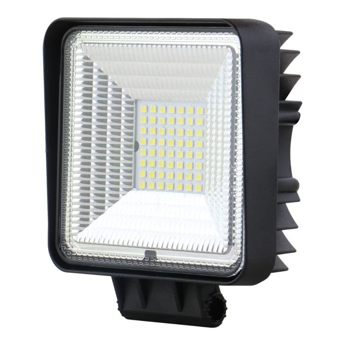 Allextreme 112W 56 LED Fog Light Super Bright With Mounting Brackets Powerful Lighting Range Universal Fit For Car & Motorcycle (White, Pack of 1)