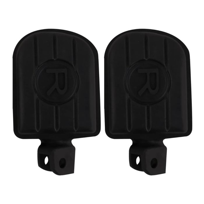 AllExtreme EXTBRE130 Bike Front & Rear Foot Rest Heavy Duty Left & Right Compatible for Royal Enfield Reborn (Black)