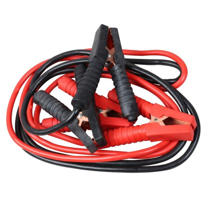AllExtreme EX1200A1 Universal Car Auto Battery Booster Jumper Cables with Alligator Wire Clamp for Car Truck Off Road Vehicle (1200 Amp, 2.21 M)