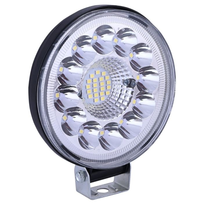 Allextreme EX-33FGL1 33 LED Car Bike Headlight Lamp IP67 High-Intensity Beam 40W Uniform Light Vehicle Accessory Compatible with Cars Bikes Trucks SUV (White, Pack of 1)