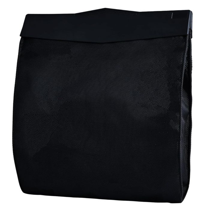 Allextreme Car Trash Bag Portable Anti Spill Interior Hanging Garbage Bin Holder Seat Organizer (Black)