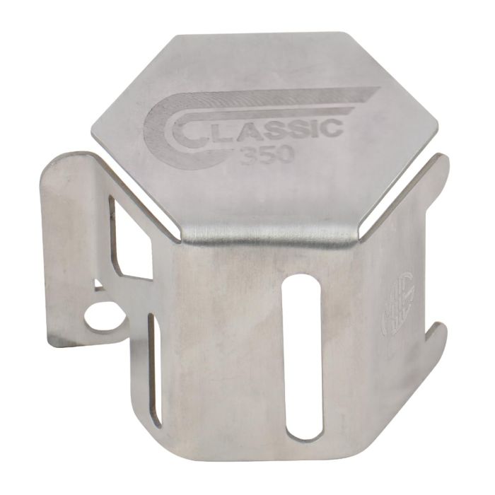 AllExtreme EXST05D Disk Brake Cover Bike Front Disc Fluid Oil Reservoir Stainless Steel Handle Tank Cap Custom Fit for Motorcycle Portable Sturdy Design (Silver)