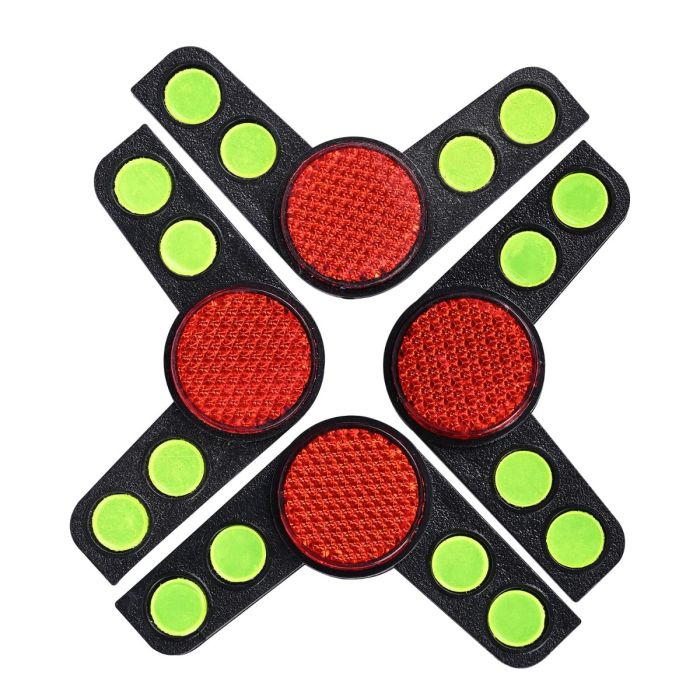 AllExtreme CAS-231 L Design Car Door Corner Guard Anti Scratch Shock-Absorbing Edge Protector with Sticker for All Cars(Set of 4, Multicolour)