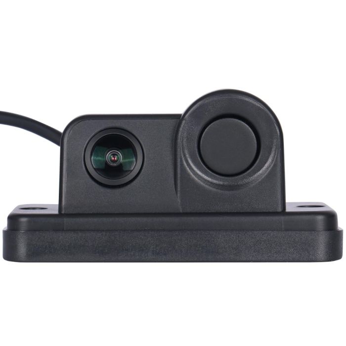 AllExtreme CW-08 170?Wide Angle Rear View Parking Sensor Kit 0.3m-2m Detection Distance IP67 Water Resistant Reverse Backup Radar System (Black)
