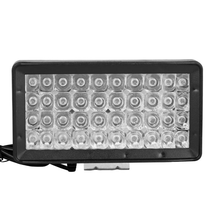 Allextreme 24W LED Fog Lamp 9-85V DC Power 7000 Lm High Brightness Bar Lights External Spotlight with Mounting Bracket Universal Fit for All Cars and Bikes (Cool White, Pack of 1)