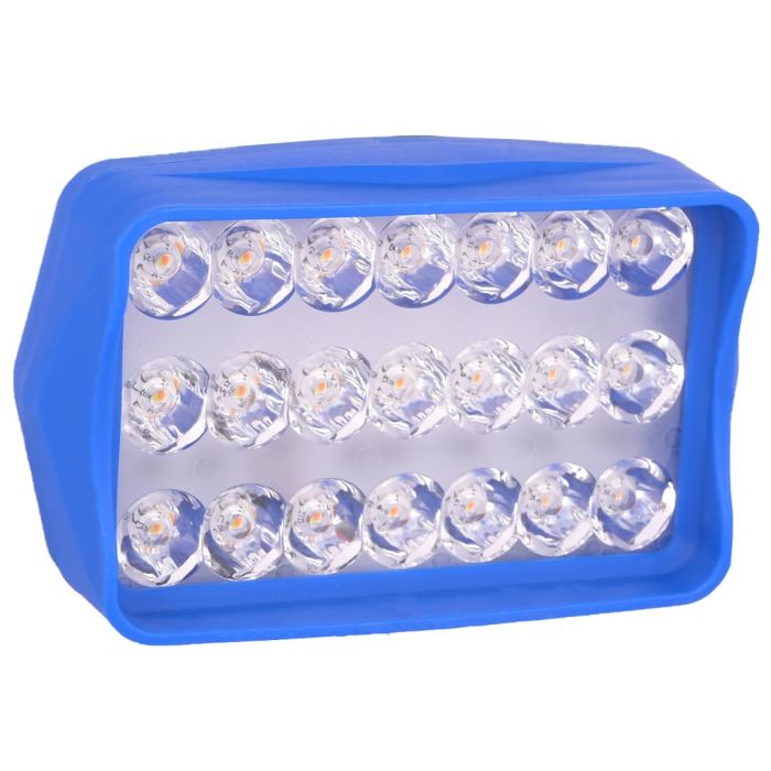 Allextreme 15W LED Fog Light DC 12V 1500Lm High Brightness 3000-7000K Color Temperature Universal 21 Beads Spotlights For All Car Bike Motorcycle Scooty (1Pc, Yellow & White)