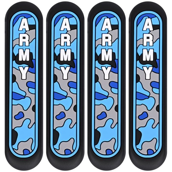 AllExtreme Universal Car Door Guard Trim Anti Scratch Bumper Door-Edge Rubber Paint Protector Sticker Compatible with All Cars & Vehicles (4Pcs, Black/Blue)