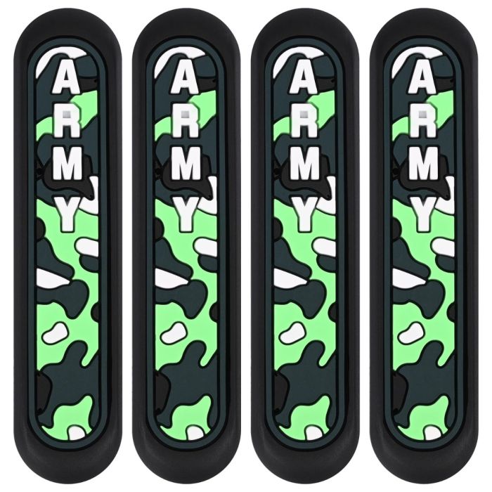 AllExtreme Universal Car Door Guard Trim Anti Scratch Bumper Door-Edge Rubber Paint Protector Sticker Compatible with All Cars & Vehicles (4Pcs, Black/Green)