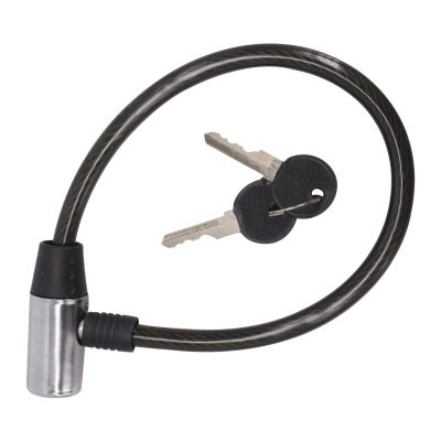 AllExtreme EXLMSH6 Heavy Duty Helmet Lock Anti-Theft Multipurpose Steel Cable Safety Lock with 2 Keys for Bike, Bicycle & Cycle (Color May Vary)