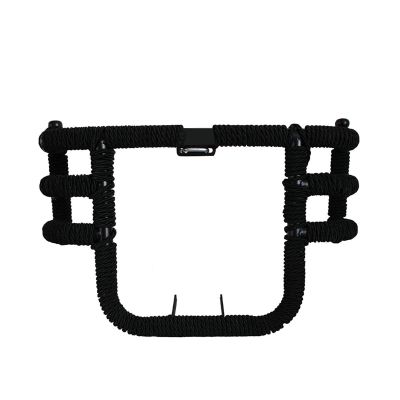 Allextreme with 3 Rod Bars Leg Guard with Wrapped Rope for Royal Enfield Bullet Standard, Royal Enfield Bullet Classic