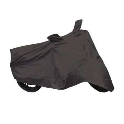 AllExtreme EXBBC047 Bike Body Cover Compatible for Bullet & Other Bikes with Sun UV Dust Wind Protection (Black, Large)