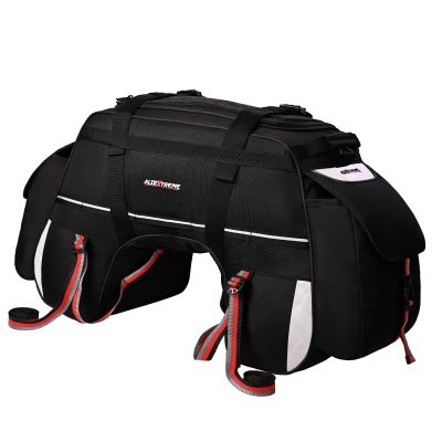 Allextreme 70 l Waterproof Tail Bag – Universal Rear Carrier Polyester Storage for All Sports & Street Bikes, Motorcycles (Pack of 1)
