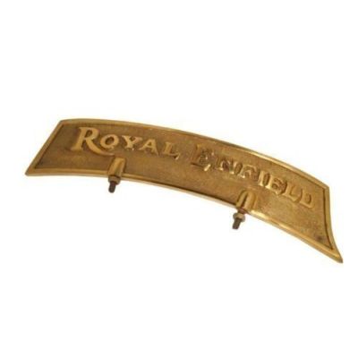 AllExtreme EXTFP1G T Front Fender Plate Brass Material Perfect Accessory for Cruiser Motorcycles Offers Classy Cool & Royal Look (Golden)