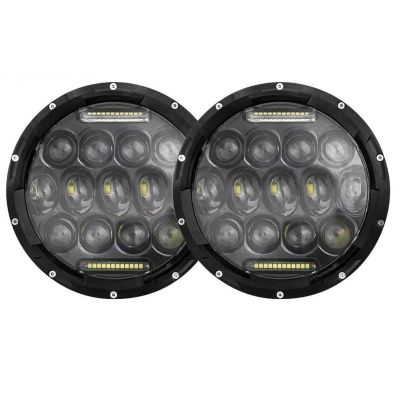 Allextreme 3 LED Headlight Lamp Universal