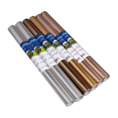 AllExtreme EXPVCMR Multipurpose PVC Textured EVA Mat DIY Anti-Slip Waterproof Cabinet Liner Shelf Drawer Lining Pad for Kitchen Refrigerator Cupboard (45 x 120 cm, Random Color)