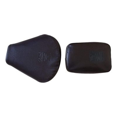 Allextreme PU Leather Seat Cover Cushion Durable, Reinforced Stitching, Comfortable, Classic Design, Dustproof & Waterproof for Motorcycle (Model-16)