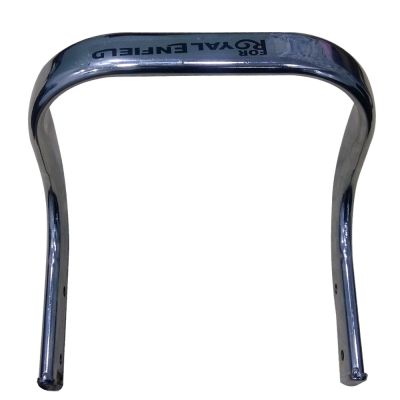 AllExtreme EXBSR1C Stainless Steel Backrest Sissy Bar Back Support Rear Seat Rest Compatible for BS3 and BS4 Model Bullet 350cc and 500cc - Chrome