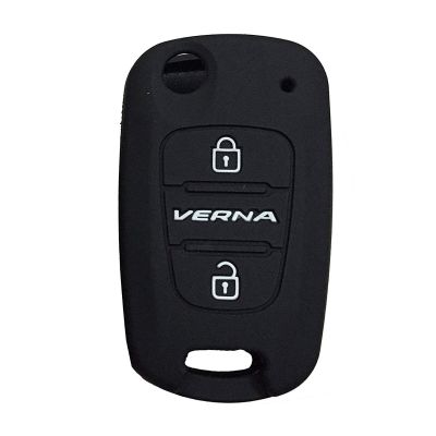 AllExtreme EX2KCHB Silicone Key Cover Remote Control Outer Shell Soft Fob Cover Case Protector Cool & Trendy Look (Black)