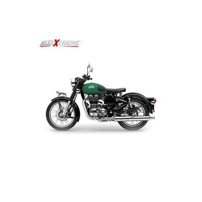 AllExtreme EXLMEL1 Universal Motorcycle Styling Lion Model Silver Plated Metal Mudguard Front Hood Bonnet Emblem for Bikes and Cars (Chrome, 1 Pc)