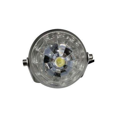 Allextreme EXSLW1 Universal Bike LED Strobe Light Super Bright fog lamp with Stand for Bikes Motorcycles and Cars (10W, White Light, 1 PC)