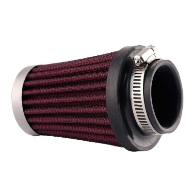 AllExtreme EXAFIR1 Extended Air Filter Engine Replacement Inlet Rubber Intake Induction Kit for All Motorcycle and Bikes (50mm, Universal)