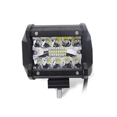 Allextreme EX4IF1P 18 LED Driving Fog Light Bar 4 inch Cube CREE Waterproof Pod Work Light for Bike Cars and Motorcycle (36W, White Light, 1 PC)