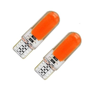Allextreme EXT10CR Universal T10 LED Parking Light 5630 CMD Super Bright Interior Pilot License Plate Dome Indicator Lamp Bulb for Car Bike and Motorcycle (4W, Red, 2 PCS)