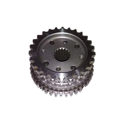 Allextreme EXSCAR1 Self Gear Assembly with Direct OEM Replacement and Bullet Electra Classic 350 & 500cc Model Compatibility (350 Gram, Chrome)