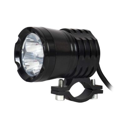 AllExtreme EXAF4LP1 4 LED CREE SMD Projector Auxiliary Fog Lamp Spot Flood Beam Worklight for Cars Motorcycle and Bikes (12W, White Light, 1 PC)