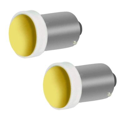 Allextreme EXBA9SY BA9S LED Parking Light Super Bright 5 SMD Car Interior License Plate for Car Bike and Motorcycle (5W, White, 2 PCS)