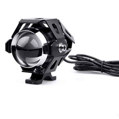 Allextreme EXU5FLB1 U5 CREE Aluminium Alloy LED Driving Fog Light for All Motorcycles, ATV and Bikes