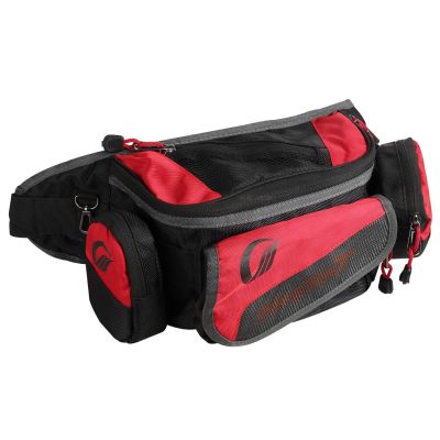 AllExtreme EXWBRB1 Waist Bag for Men-Women Multi Pocket Hiking Travel Pouch with Adjustable Strap Fanny Pack for Biking Cycling Traveling Camping