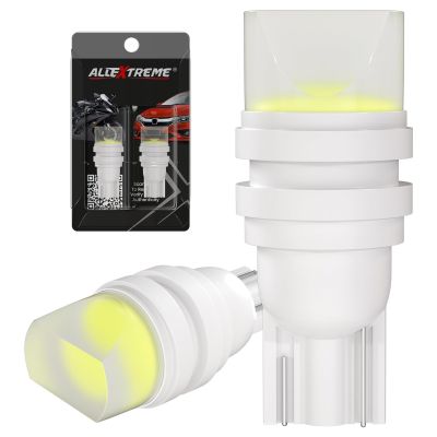 Allextreme EXT102G T10 Multipurpose LED Projector Light for Car Interior Exterior, Bike and Motorcycle (Green, Set of 2)