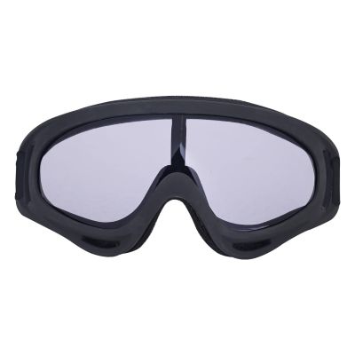 Allextreme EXUVSGB1 Unisex Windproof, Dust-Proof, UV Protection and Anti-Glare Lens Ski Snow Goggles for Riding and Skiing (Black, Standard Size)