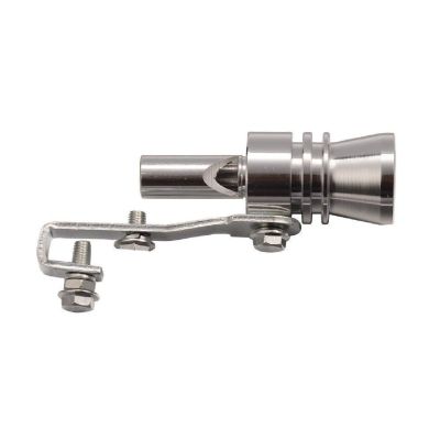 AllExtreme EXSWL01 Universal Turbo Sound Car Silencer Whistle Exhaust Pipe Blowoff Valve Simulator for Cars (XL)