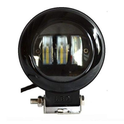 Allextreme EX4IFL1 40W Headlight Universal 4 Inch Waterproof Off Road Driving CREE 3 LED Fog Lamp for Bike Jeep Car (Pack of 1, White)