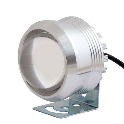Allextreme EXUSLS1 Universal Spot Beam Flashing LED Strobe Light Multi-Purpose Warning Fog Lamp for Bike, Motorcycle and Cars (3W, White Light, 1 PC)