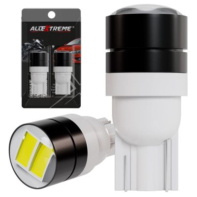Allextreme EXRT102W T10 Led Parking Light Projector Pilot Light Interior light For Cars, Bike and Motorcycle (1W, White, Pack of 2)