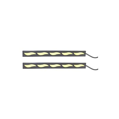 AllExtreme EXDLRW1 Universal Daytime Running Light Waterproof Working Lights Flexible LED DRL Driving Lamp for All Bikes and Cars (White)