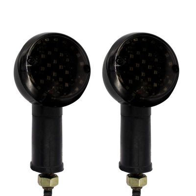 Allextreme EXSTLA2 Universal Super Bright Turn Signal Indicator Light Bike Front/Rear Side Indicator Blinker Bulb for Motorcycles & Bikes (12V, Yellow & Red, 2 PCS)