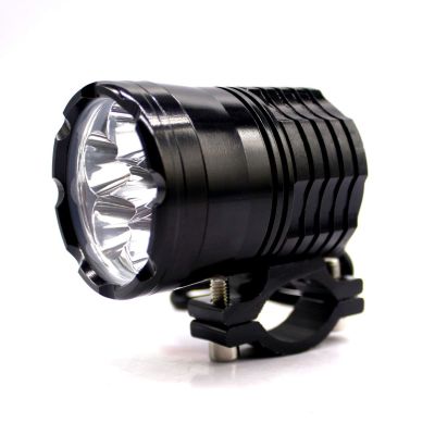 Allextreme EXAF6LP1 6 LED CREE SMD Projector Auxiliary Fog Lamp Spot Flood Beam Worklight for Cars Motorcycle and Bikes (18W, White Light, 1 PC)
