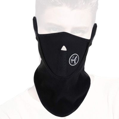 AllExtreme Half Face Mask Windproof Balaclava Protection Fleece Neck Warmer Cover for Bikes Motorcycles Cycling Riding (1Pc, Random Color)