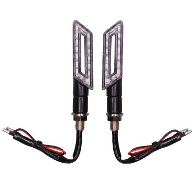 Allextreme EXTA02B Universal Turn Signal Indicator Light Front/Rear Blinker Bulb For Motorcycles (Blue, 2 Pcs)