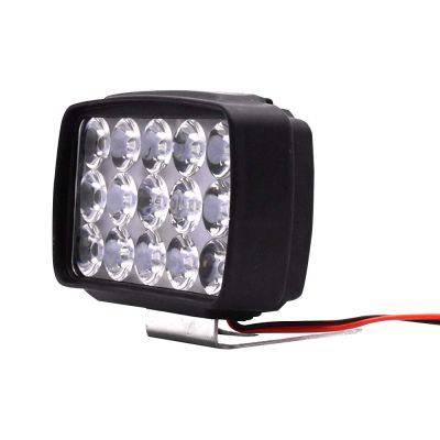 Allextreme T15C1 15 Pearls/Lamp Beads LED Light for Motorcycle Waterproof Rustproof Super bright Scooter & Bike Headlight (15W, PACK- 1)